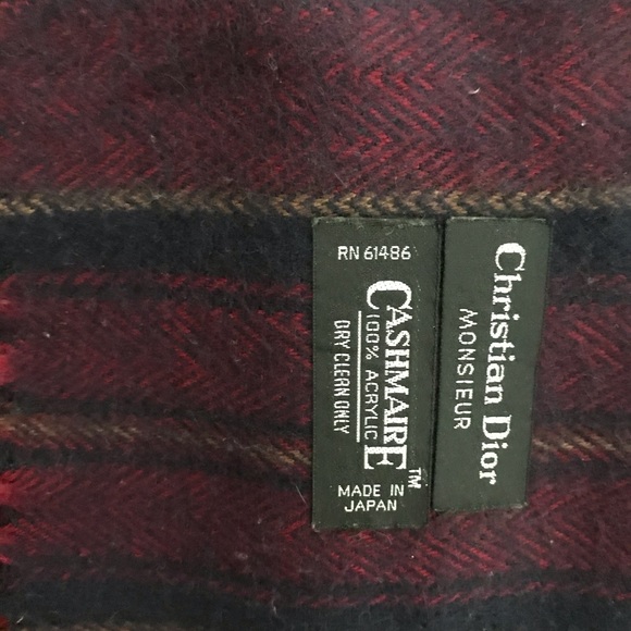 CHRISTIAN DIOR SCARF UNISEX - Picture 4 of 4
